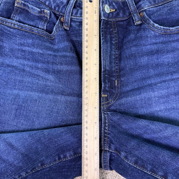 Old Navy Womens High Rise OG Straight Jeans Size 12 Blue Denim Curvy 30x27 E747 - Picture 11 of 14